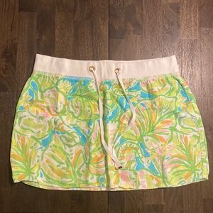 Lilly Pulitzer linen skirt